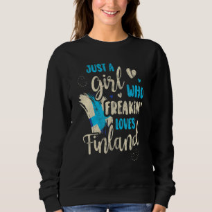 Finnish Scandinavia Finn Finland Susi Suomi Lapp H Sweatshirt