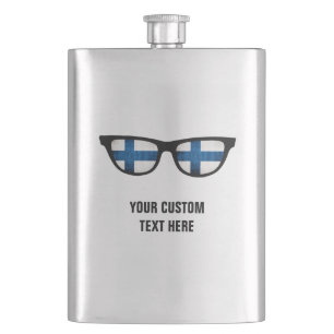 Finnish Shades custom flask