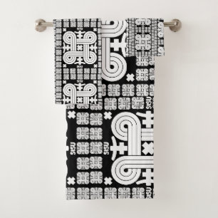 Finnish Sisu Art Bath Towel Set