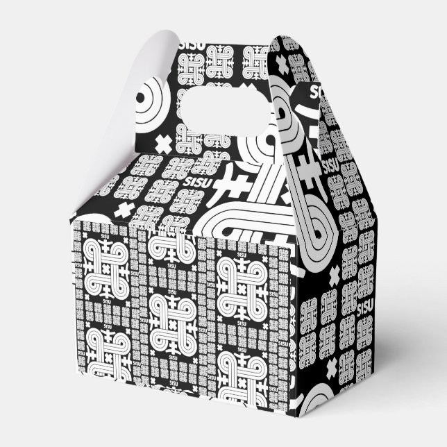 Finnish Sisu Art Favour Box (Front Side)