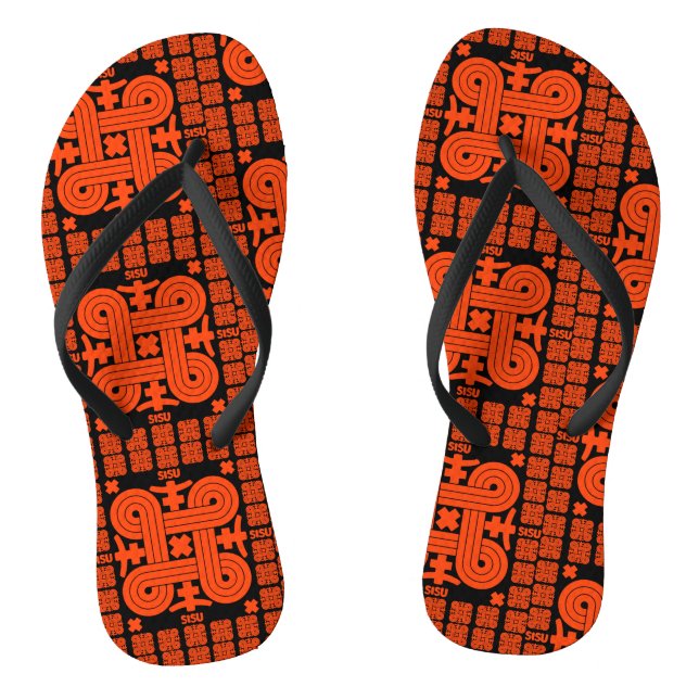 Finnish Sisu Art Jandals (Footbed)