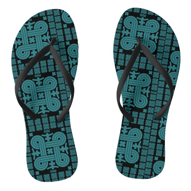 Finnish Sisu Art Jandals (Footbed)