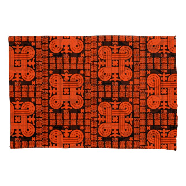 Finnish Sisu Art Pillowcase (Front-Left)