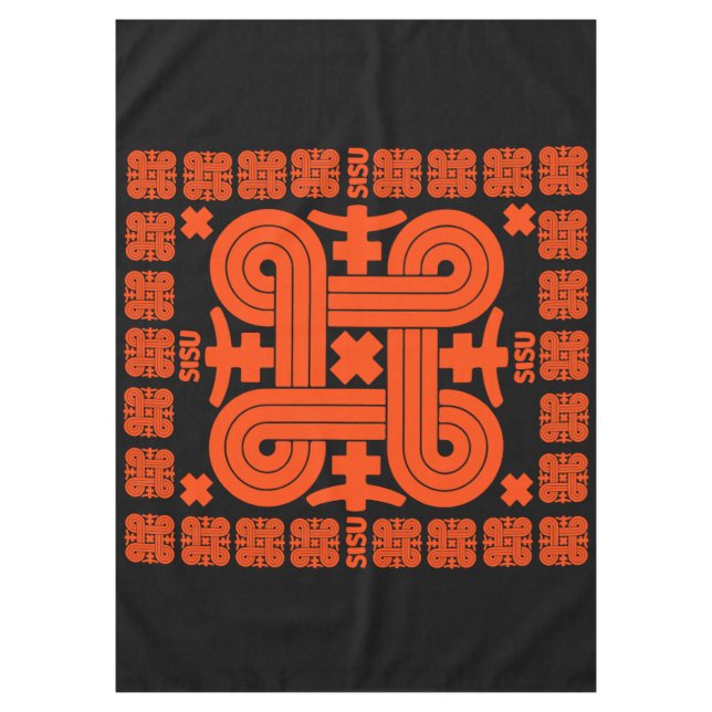 Finnish Sisu Art Tablecloth (Front)