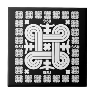 Finnish Sisu Art Tile