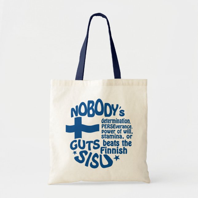 Finnish SISU bag - choose style (Front)