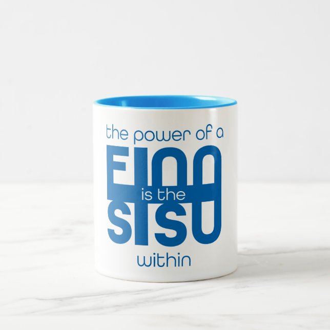 Finnish Sisu Coffee Mug (Center)