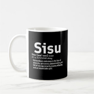 Finnish Sisufinland Sisufinns Sisusisu Definition Coffee Mug