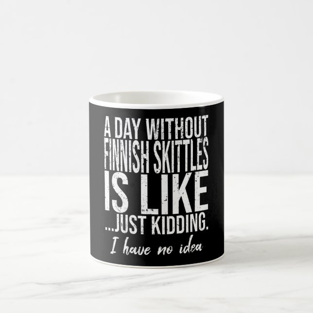 Finnish Skittles funny gift idea Coffee Mug (Center)