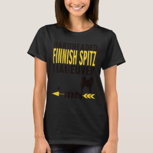 Finnish Spitz Dog Owners K9 Puppy Hardheaded Man T-Shirt