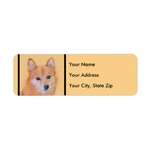 Finnish Spitz Painting - Cute Original Dog Art