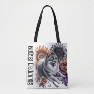 Finnish Spitz Tote Bag