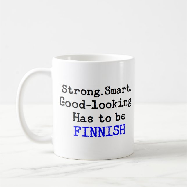 finnish strong coffee mug (Left)