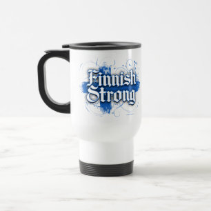 Finnish Strong (Finland) Travel Mug