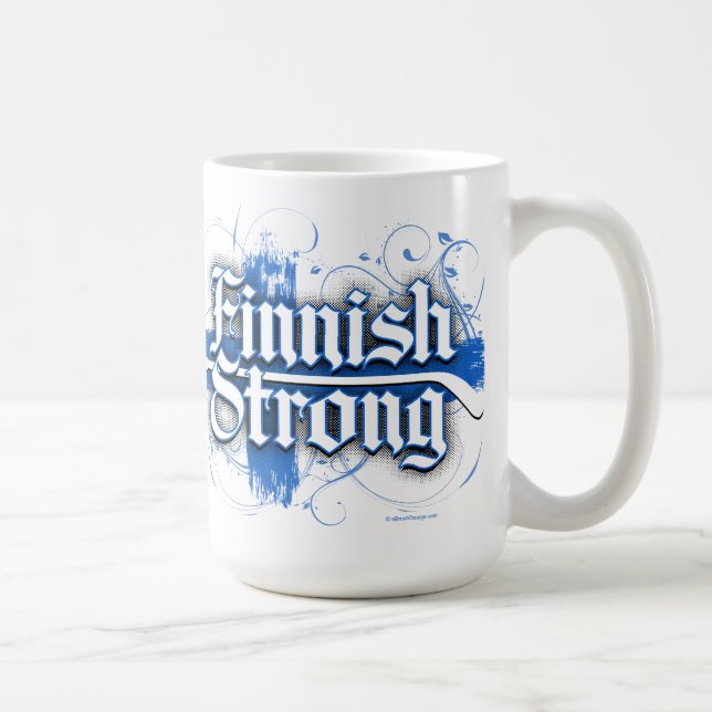 Finnish Strong (Hockey) Coffee Mug (Right)