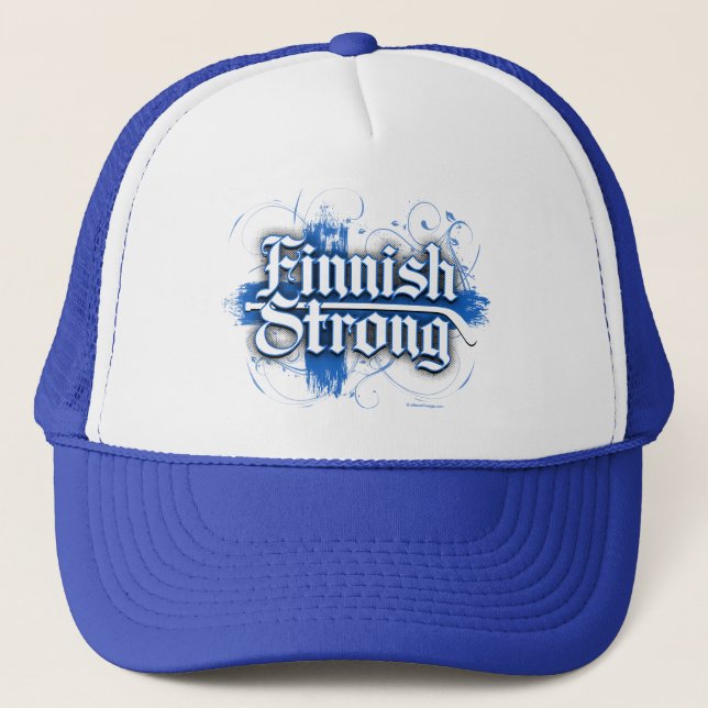 Finnish Strong (Hockey) Trucker Hat (Front)