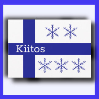 Finnish Thank You Card