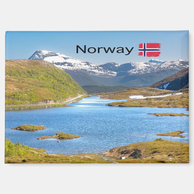 Finnvikvatnet Magnet (Front)