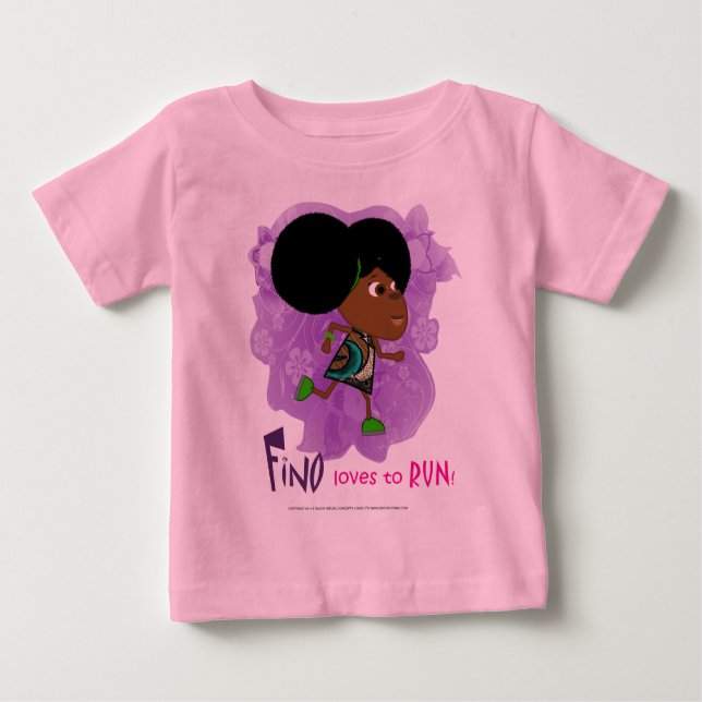 Fino Run Pink Shirt (Front)