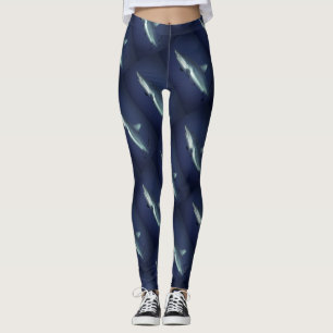 Fins Fin : Cool shark pattern print Leggings