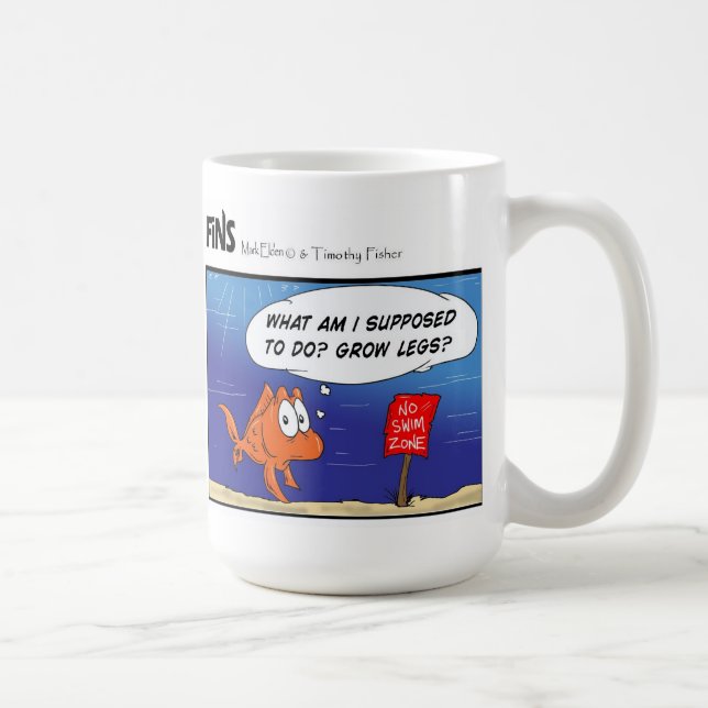 Fins - Grows Legs Mug (Right)