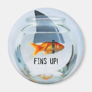 fins up! magnet
