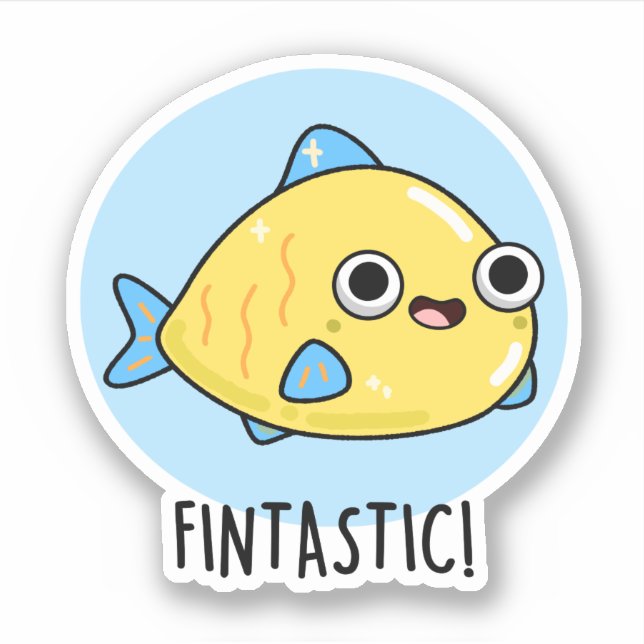 Fintastic Funny Fish Pun  (Front)