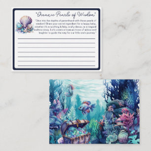 Fintastic One   Oceanic Pearls of Wisdom Enclosure Card