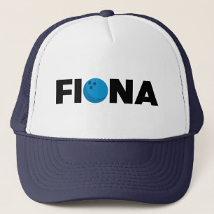 Fiona bowling trucker hat