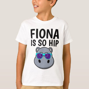 FIONA HIPPO IS SO HIP T-shirts