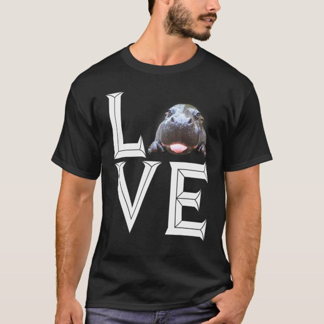 Fiona Hippo Tee Baby Hippo Fiona Team Fiona (Front)