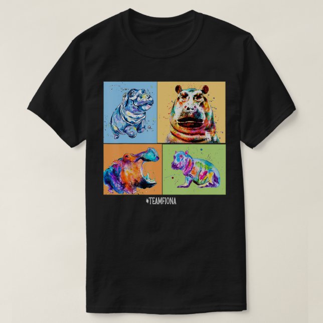 Fiona The Hippo Baby Tee  (Design Front)