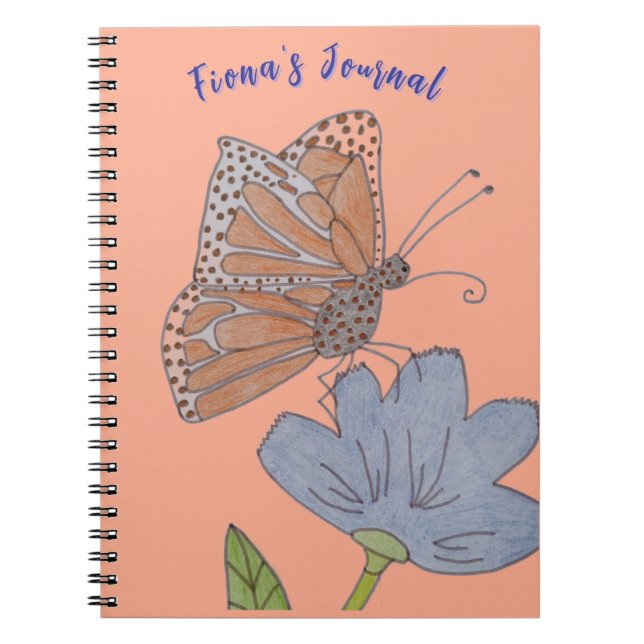 Fiona's Butterfly and Flower Journal (Front)