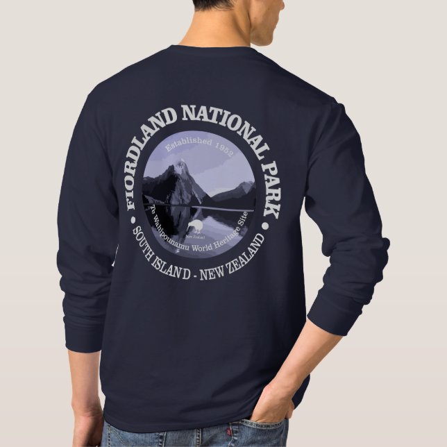 Fiordland National Park T-Shirt (Back)