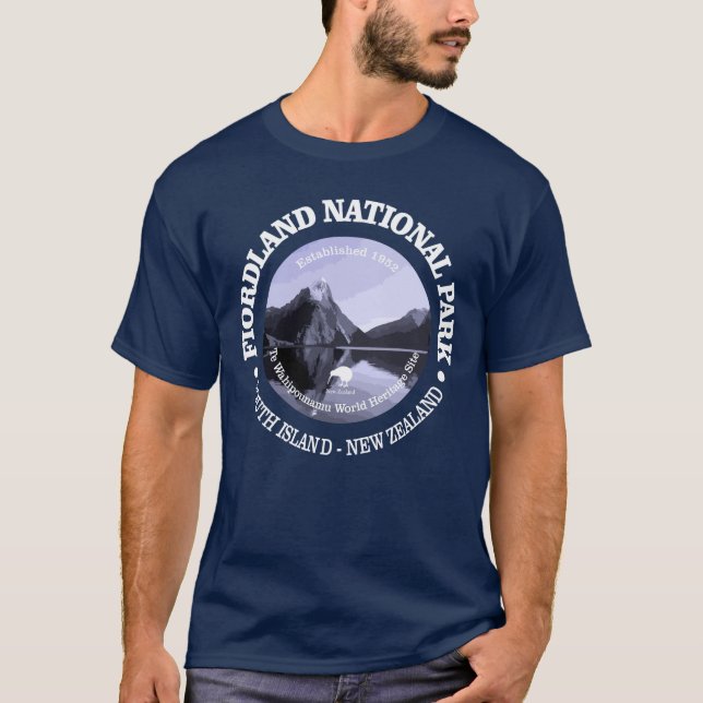 Fiordland National Park T-Shirt (Front)