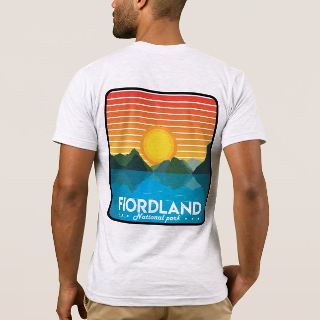 Fiordland National Park T-Shirt (Back)