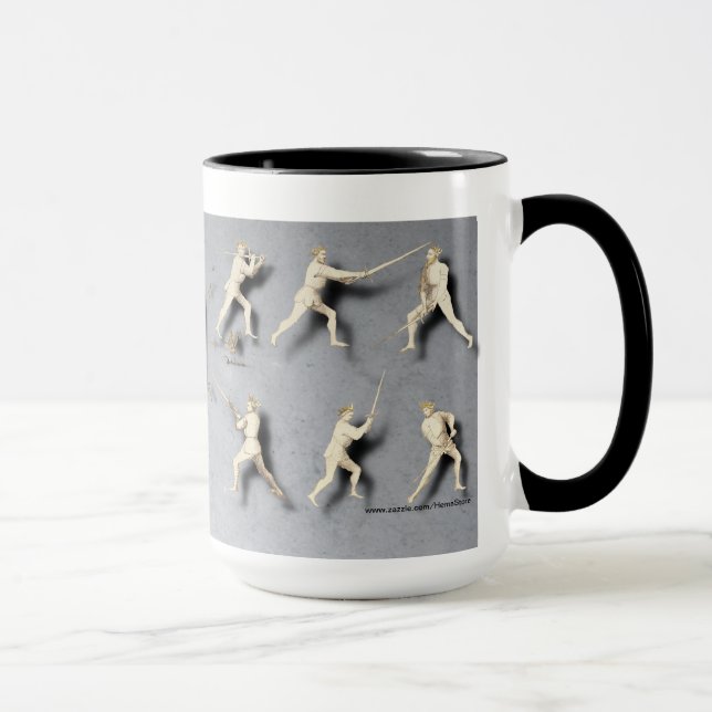 Fiore dei Liberi Coffee Mug (Right)