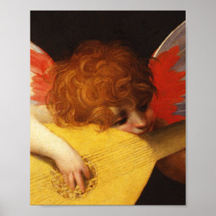 Fiorentino - Putto Playing The Lute Poster