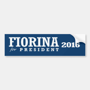 FIORINA FOR PRESIDENT 2016 BUMPER STICKER