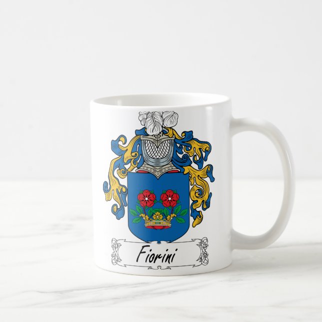 Fiorini Family Crest Coffee Mug (Right)