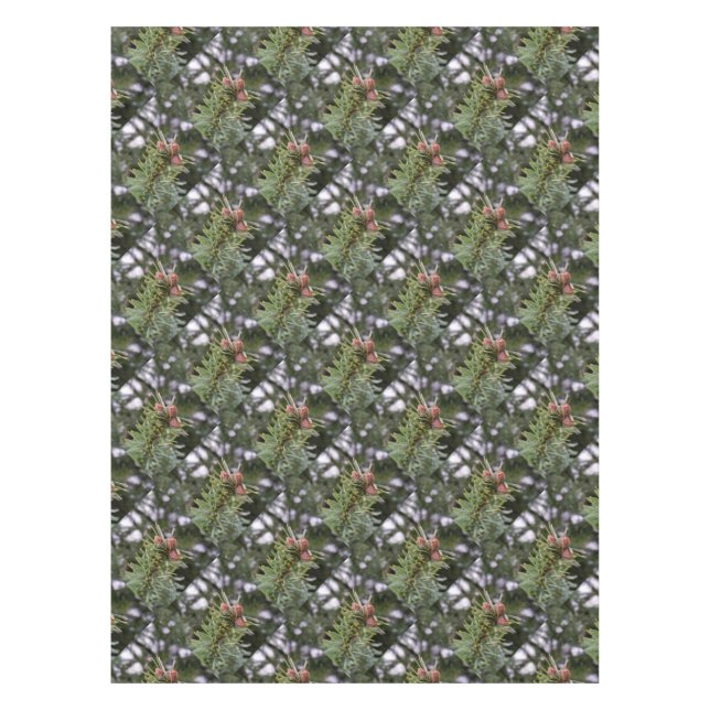 Fir buds tablecloth (Front)