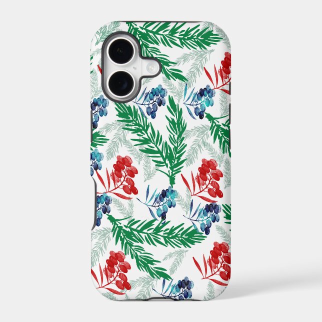 Fir Tree Branches with Berries (Back)
