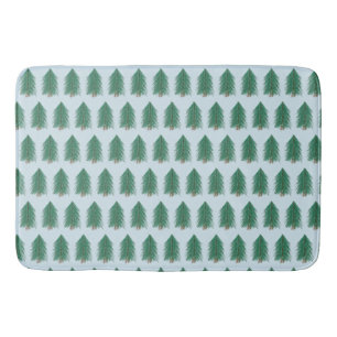 Fir Tree Forest  Bath Mat
