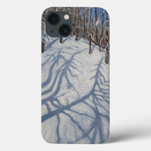 Fir Tree Shadows Tignes 2009 iPhone 13 Case