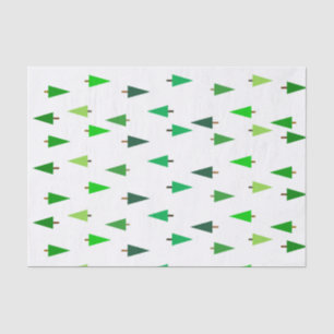 Fir Trees Tissue Paper