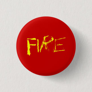 Fire 3 Cm Round Badge