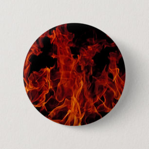 Fire 6 Cm Round Badge