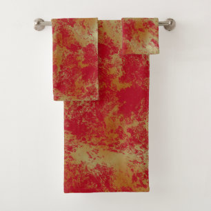 Fire Abstract Bath Towel Set