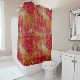 Fire Abstract Shower Curtain