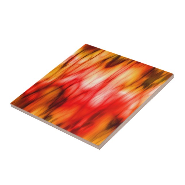 Fire Abstract Tile (Side)